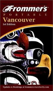 Tapa de Frommer's Portable Vancouver