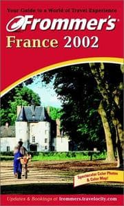 Tapa de Frommer's France 2002