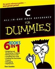 Tapa de C all-in-one desk reference for dummies