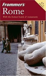 Tapa de Frommer's Rome
