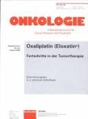 Tapa de Oxaliplatin (Eloxatin): Fortschritte in Der Tumortherapie (Onkologie)