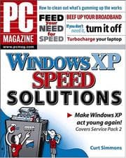 Tapa de PC Magazine Windows XP Speed Solutions