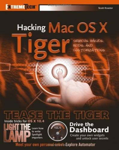 Tapa de Hacking Mac OS X Tiger