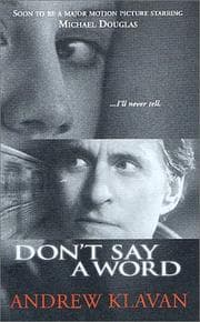 Tapa de Don't Say a Word