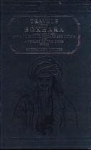 Tapa de Travels in to Bokhara Being the Account of a Journey from India to Cabool, Tartary and Persia