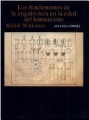 Tapa de Los fundamentos de la arquitectura en la edad del humanismo