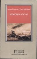Tapa de Memoria Social (Fronesis)