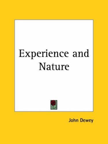 Tapa de Experience and Nature