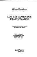 Tapa de Los Testamentos Traicionados / Testaments Betrayed