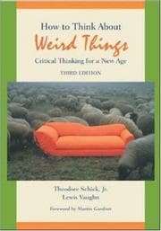 Tapa de How to think about weird things