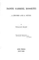 Tapa de Dante Gabriel Rossetti