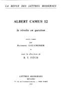 Tapa de Albert Camus