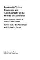 Tapa de Economists' lives