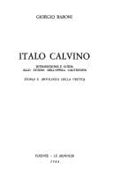 Tapa de Italo Calvino