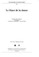 Tapa de Le Foyer de la danse