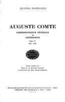 Tapa de Correspondance générale et confessions