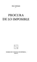 Tapa de Procura de lo imposible