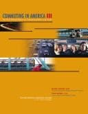 Tapa de Commuting in America III