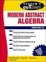Tapa de Schaum's Outline of Modern Abstract Algebra (Schaum's)