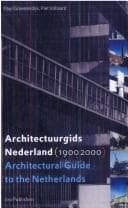 Tapa de Architectuurgids Nederland = Architectural guide to the Netherlands (1900-2000)