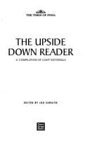 Tapa de The upside down reader