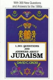 Tapa de 1,301 Questions - Answers About Judaism
