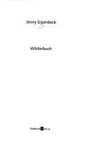 Tapa de Wörterbuch