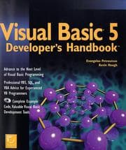 Tapa de Visual BASIC 5 developer's handbook