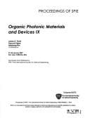 Tapa de Organic photonic materials and devices IX