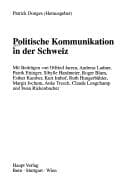 Tapa de Politische Kommunikation in der Schweiz