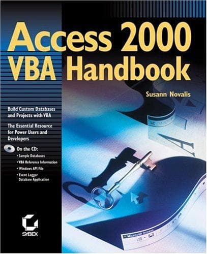 Tapa de Access 2000 VBA Handbook
