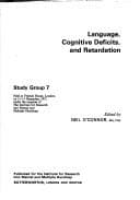Tapa de Language, cognitive deficits, and retardation