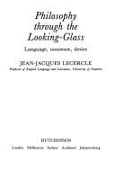 Tapa de Philosophy through the looking-glass