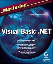 Tapa de Mastering Visual Basic .NET