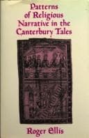 Tapa de Patterns of religious narrative in The Canterbury tales