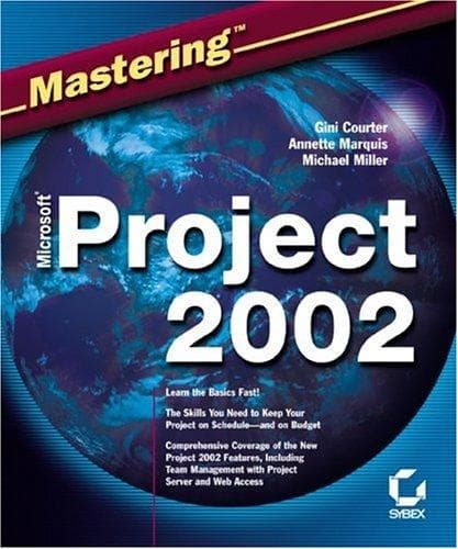 Tapa de Mastering Microsoft Project 2002