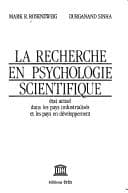Tapa de La recherche en psychologie scientifique