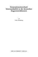 Tapa de Generationenwechsel
