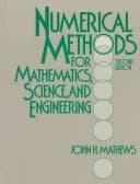 Tapa de Numerical methods for mathematics, science and engineering