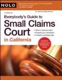 Tapa de Everybody's guide to small claims court in California
