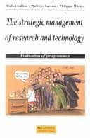 Tapa de Strategic Management of Research and Technology
