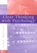 Tapa de Clear Thinking with Psychology