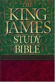 Tapa de King James Study Bible