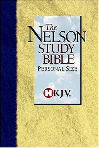 Tapa de Nelson Study Bible Personal Size