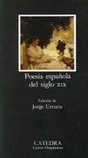 Tapa de Poesía española del siglo XIX