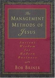 Tapa de The Management Methods of Jesus