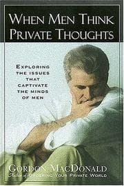 Tapa de When men think private thoughts