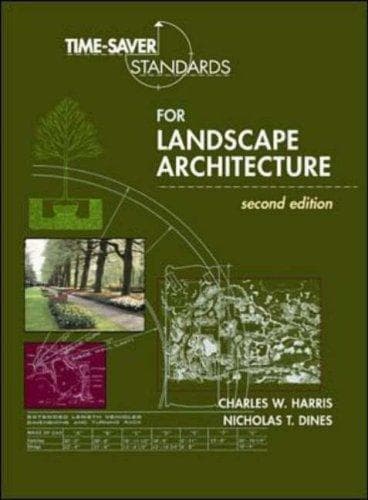 Tapa de Time-saver standards for landscape architecture