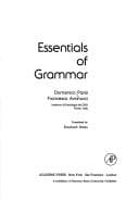 Tapa de Elementi di grammatica