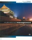 Tapa de Multinational management